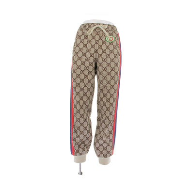 Jogging beige monogrammé