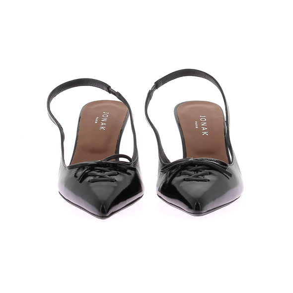 Slingback noires