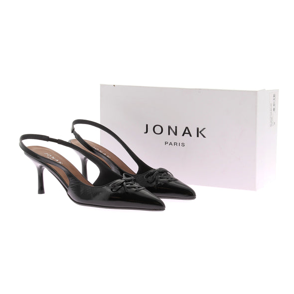Slingback noires