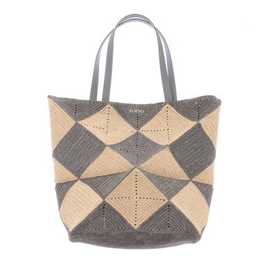 Sac en raphia "Puzzle Fold Tote XL"