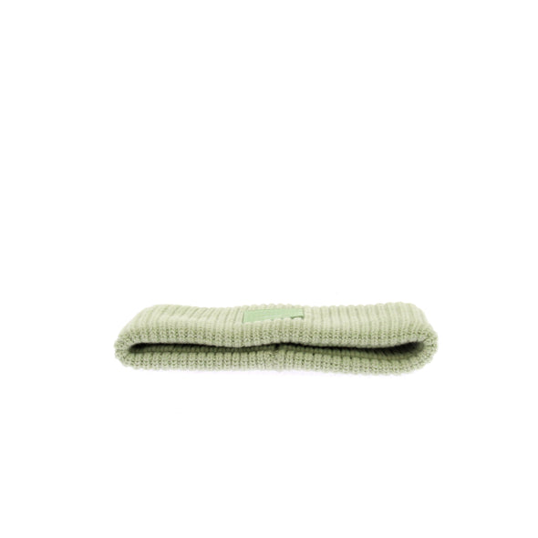 Bandeau vert en laine