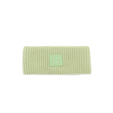 Bandeau vert en laine