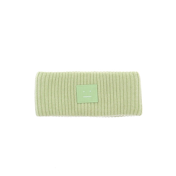 Bandeau vert en laine