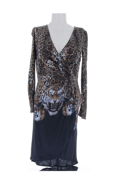 Robe motif léopard
