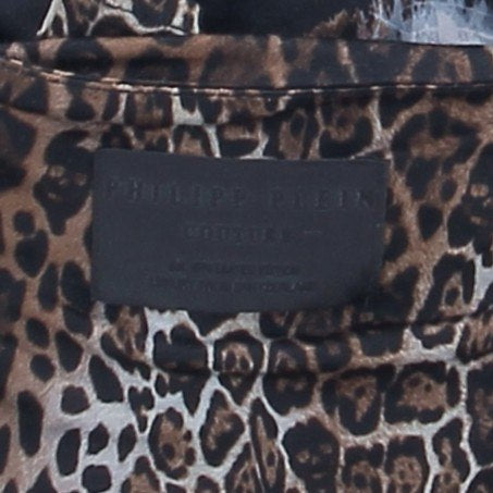 Robe motif léopard