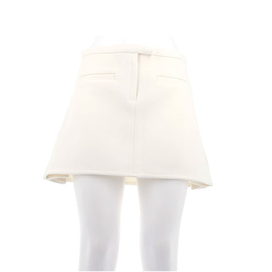 Jupe courte blanche