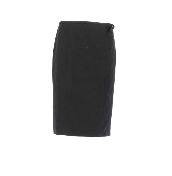 Jupe crayon en laine