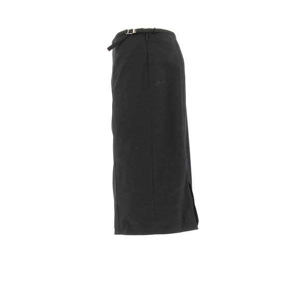Jupe crayon en laine