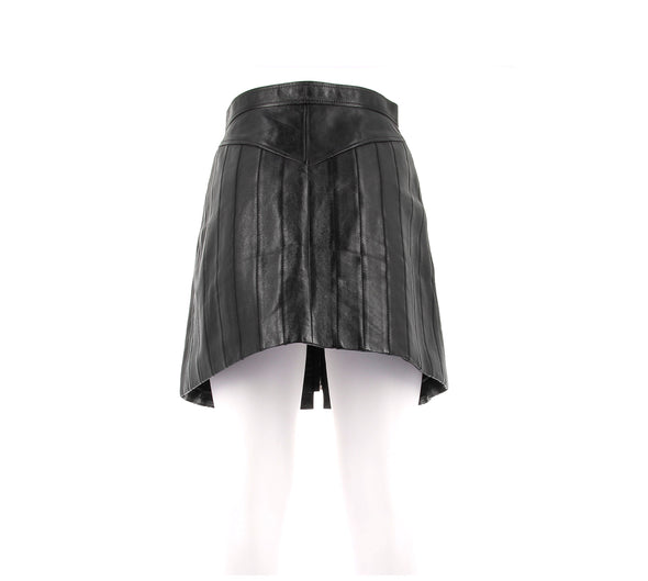 Jupe en cuir