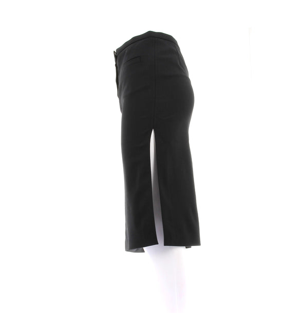 Jupe noire en laine