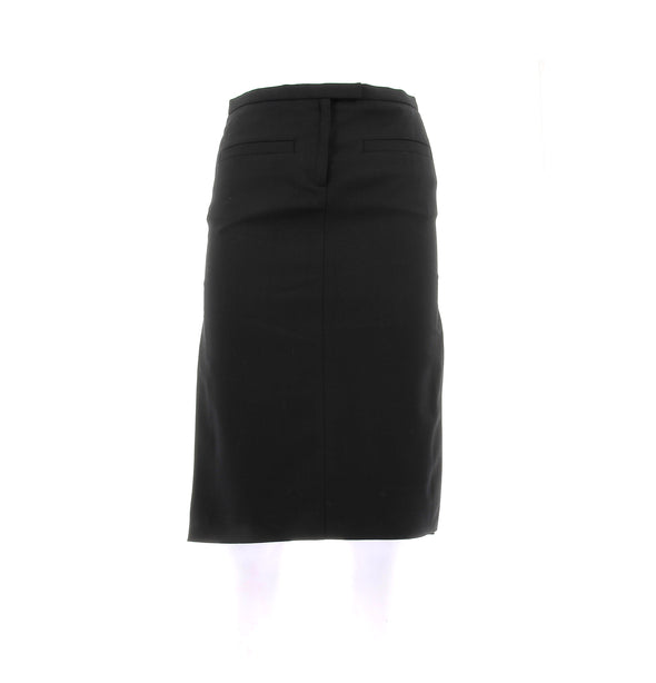 Jupe noire en laine