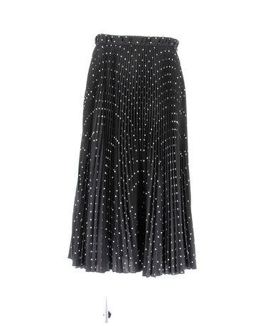 Jupe noire à pois