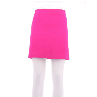 Jupe en laine rose