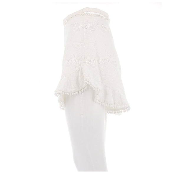 Jupe short blanc