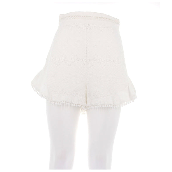 Jupe short blanc