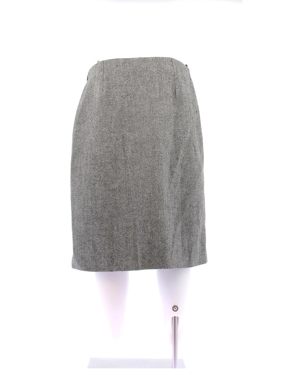 Jupe short en laine