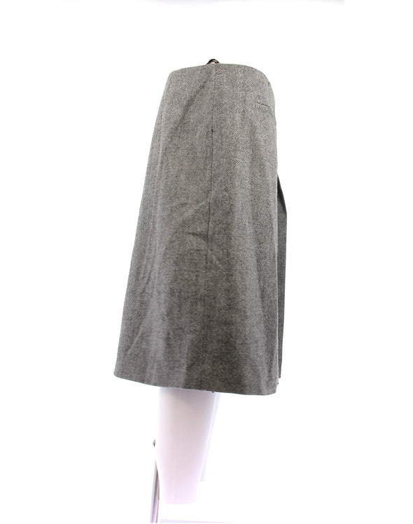 Jupe short en laine