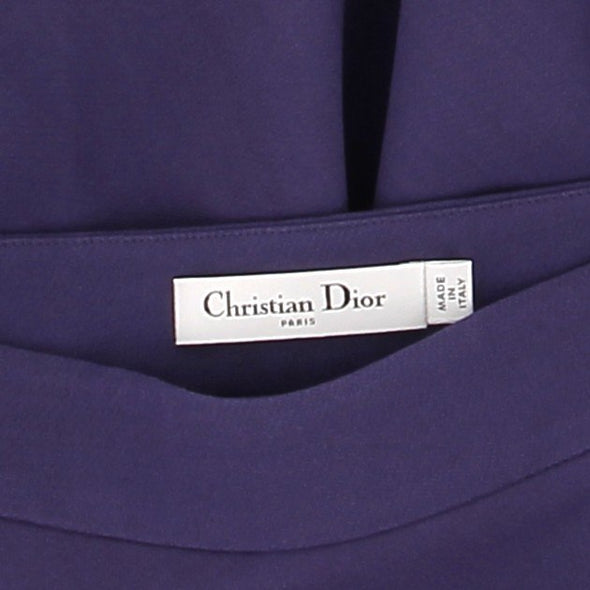 Jupe violette en laine