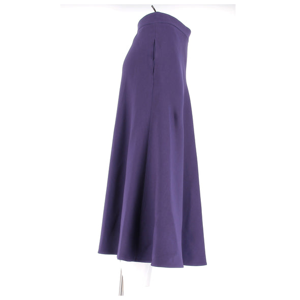 Jupe violette en laine