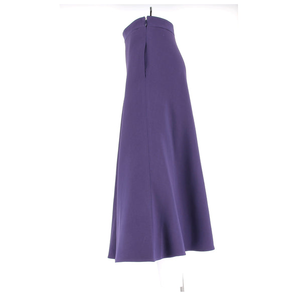 Jupe violette en laine
