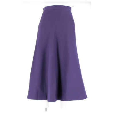 Jupe violette en laine