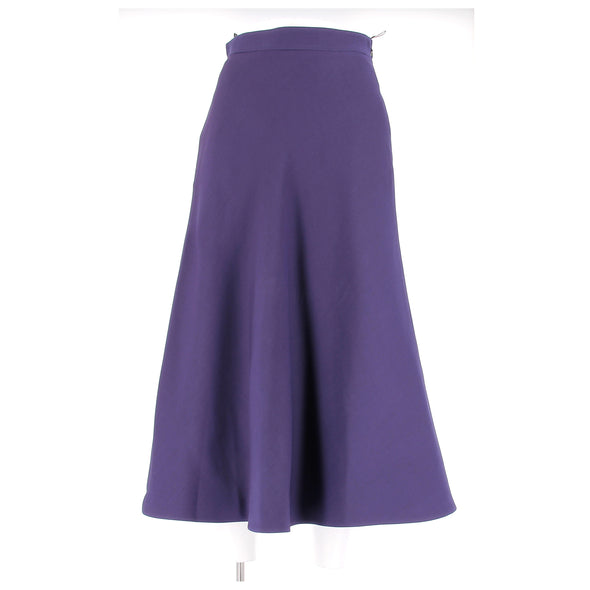 Jupe violette en laine
