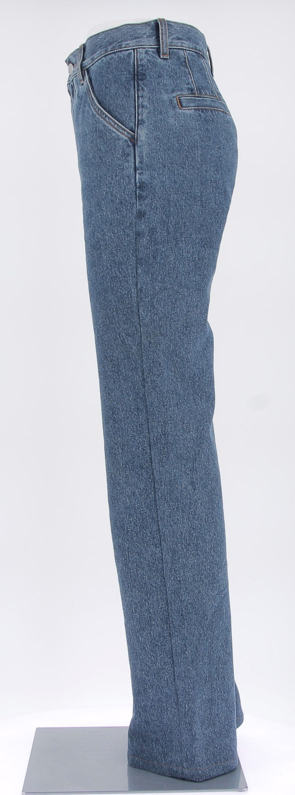 Jean bleu droit