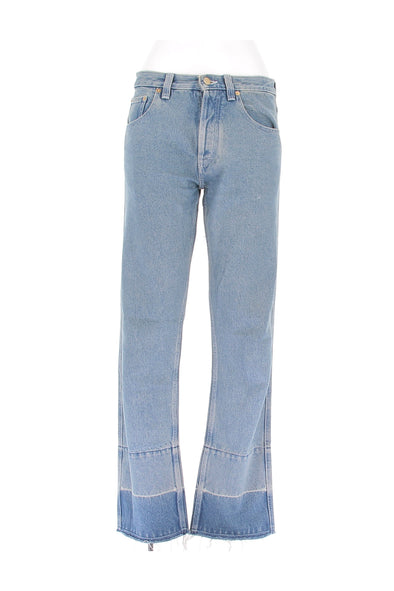 Jean boyfriend bleu