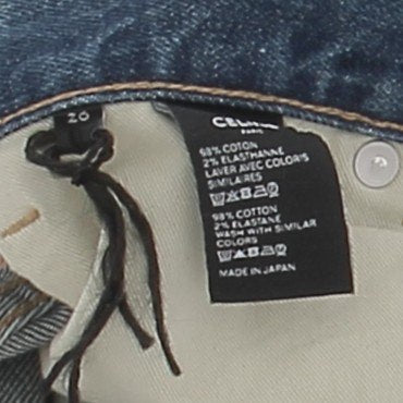 Jean slim bleu