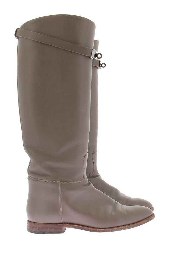 Bottes taupes "Jumping"
