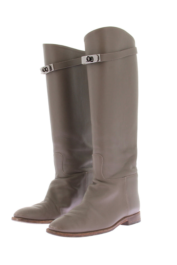 Bottes taupes "Jumping"