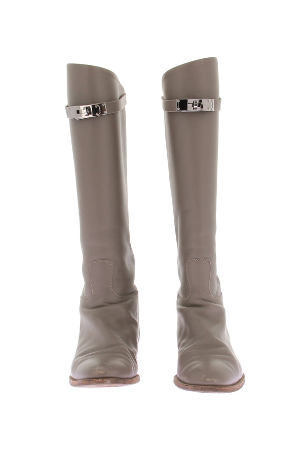 Bottes taupes "Jumping"