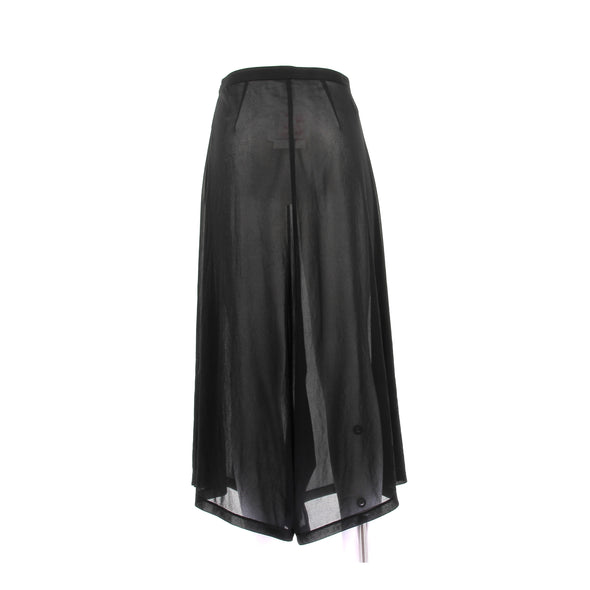 Pantalon transparent noir