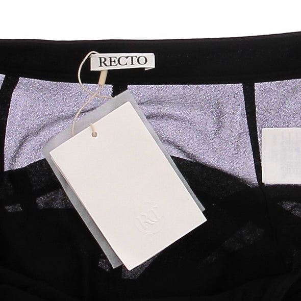 Pantalon transparent noir