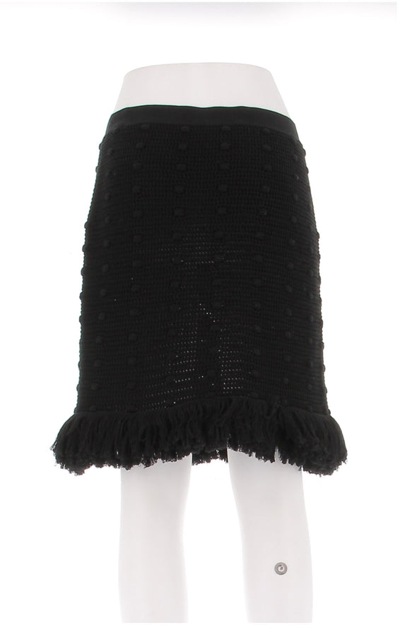 Jupe à franges noire