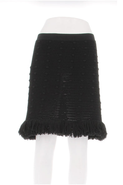 Jupe à franges noire