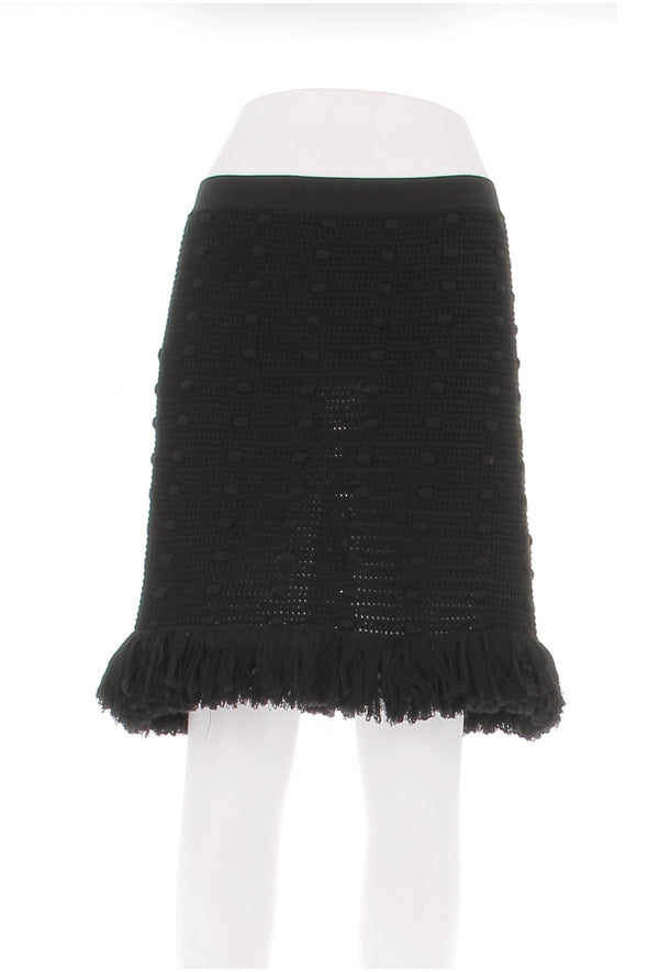 Jupe à franges noire