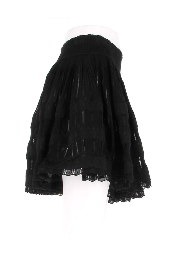 Jupe patineuse noire