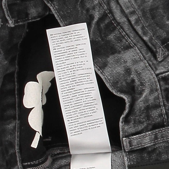 Jupe en denim grise