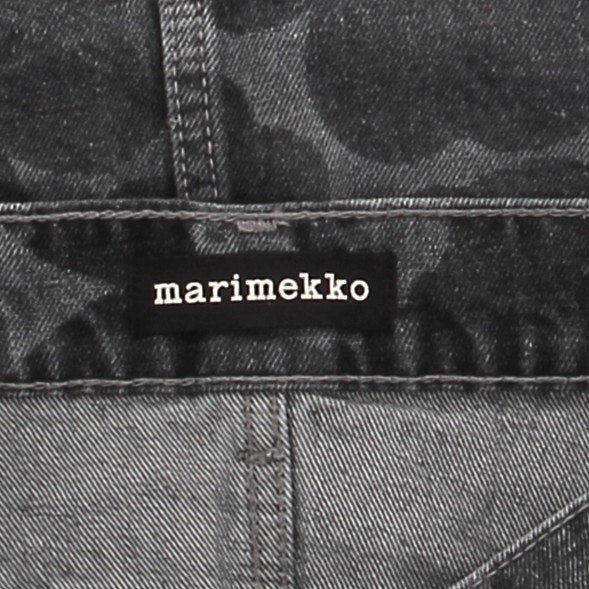 Jupe en denim grise