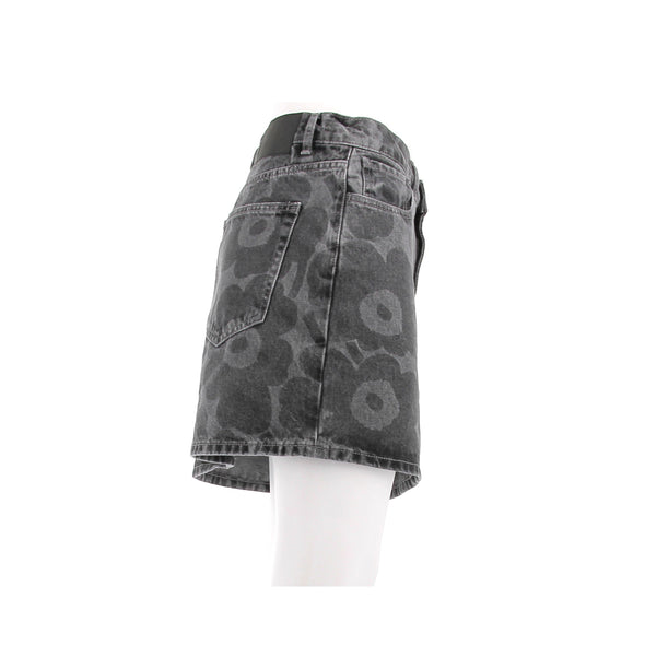 Jupe en denim grise