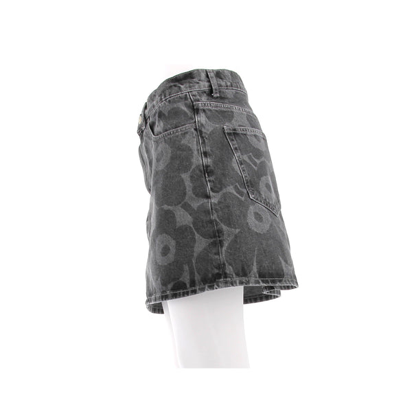 Jupe en denim grise