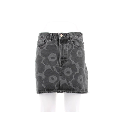 Jupe en denim grise