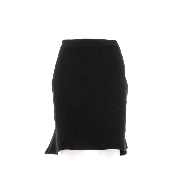 Jupe en laine noire