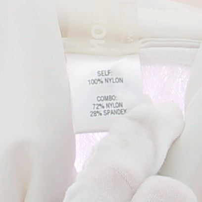 Jupe en tulle blanc
