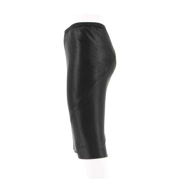 Jupe satinée noire