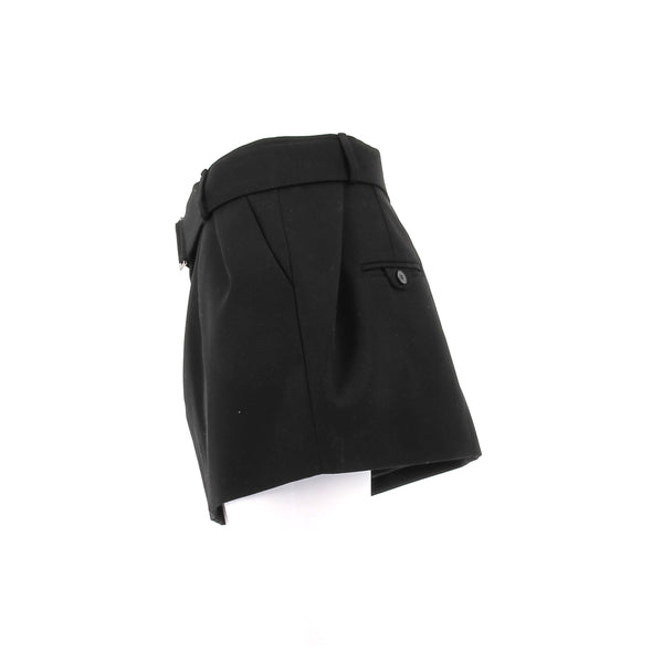 Jupe en laine noire