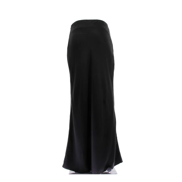 Jupe en soie noire