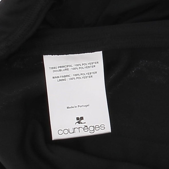 Jupe noire "Interlock"