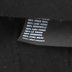 Jupe en laine à franges